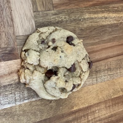 Single Jumbo Chocolate Chip Sourdough Cookie