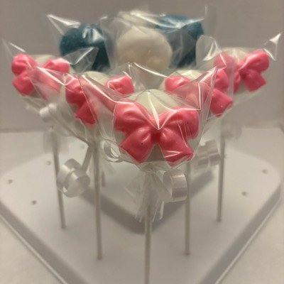Dozen Basic Treats ( 2 Colors ) - Rice Krispies, Oreo Pops, Pretzel Rods, Marshmellows, Cakepops ( Pricing Increases With Design Complexity ) 