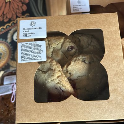 Cheesecake Cookies- 4 Pack