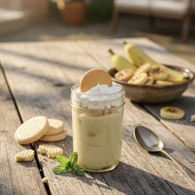 8oz Banana Pudding Cup