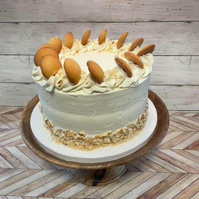 8 Inch Banana Pudding Cake  