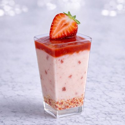 Strawberry Cheesecake Shooters