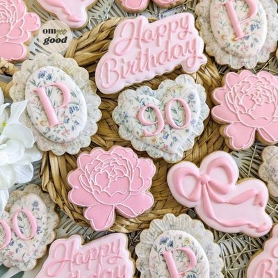 Birthday Floral Set- Pre-Designed