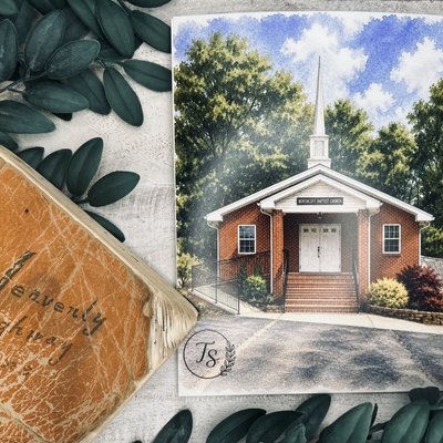 Northcutt Baptist Church Print 6x8