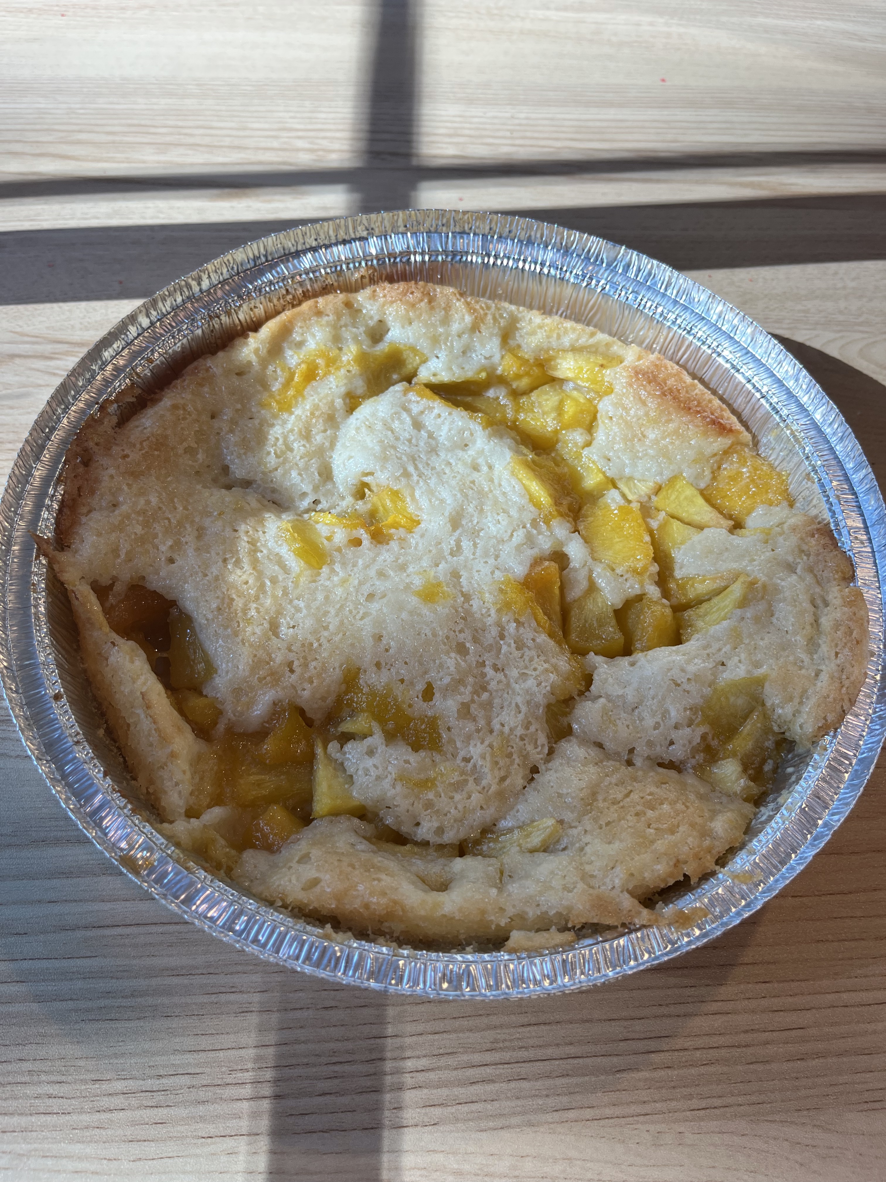 Peach Cobbler 