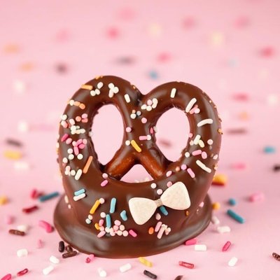 Customized Specialty Chocolate Dipped Pretzels 