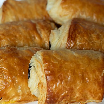 Chocolate French Butter Croissant Fresh 