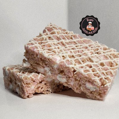Strawberries N' Cream Rice Krispy