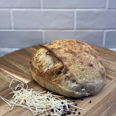 Cracked Pepper and Parmesan Sourdough 