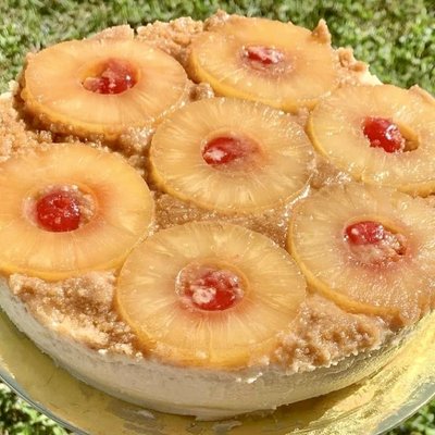 Pineapple Upside Down Cheesecake 