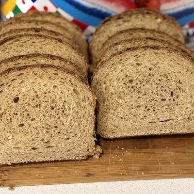 Fresh Milled Whole Wheat Bread