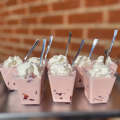 Fresa Con Crema Shooters 