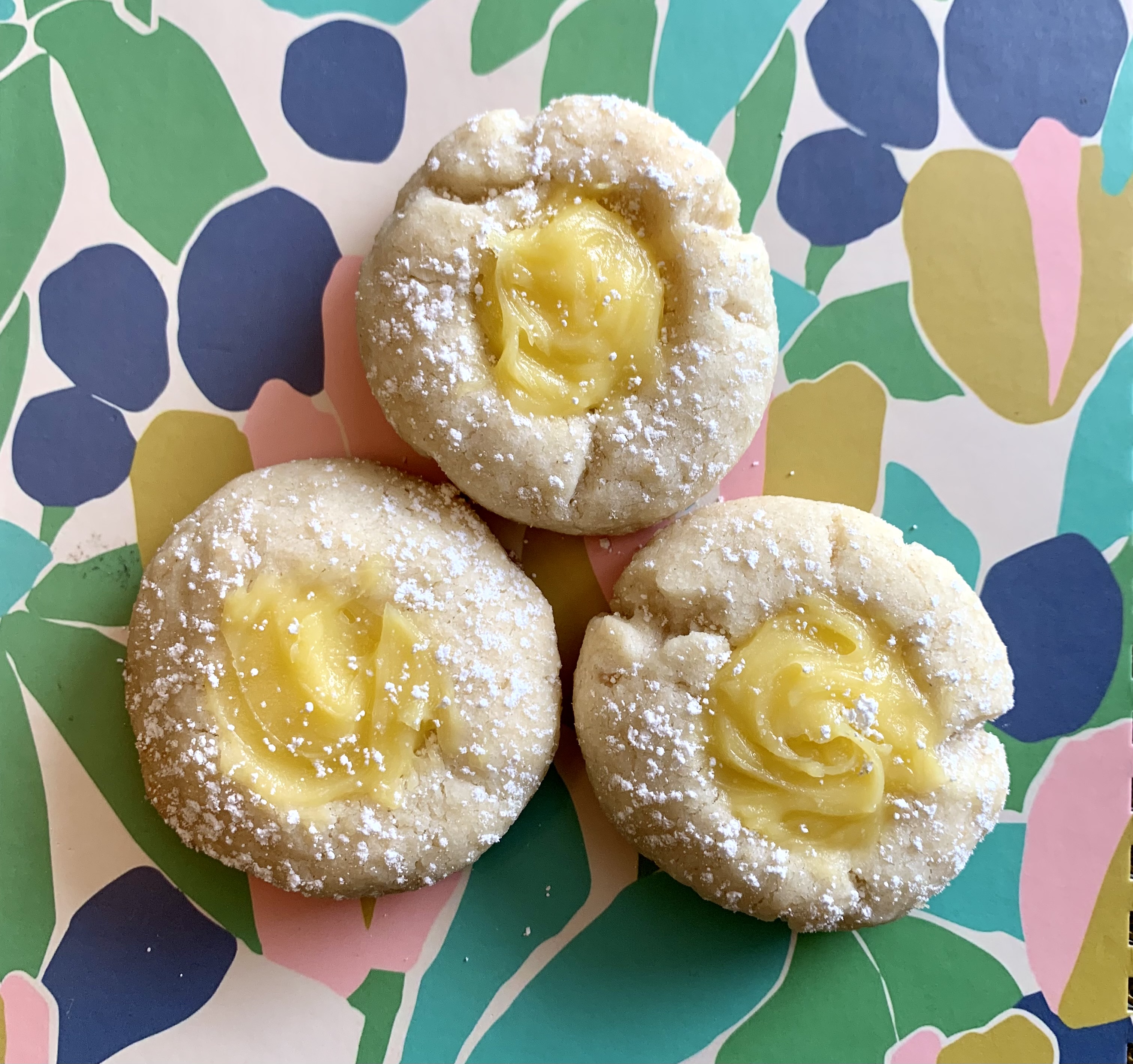 Lemon Thumbprint Cookies (Half Dozen)