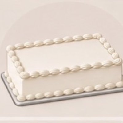 1/4 Sheet Cake 