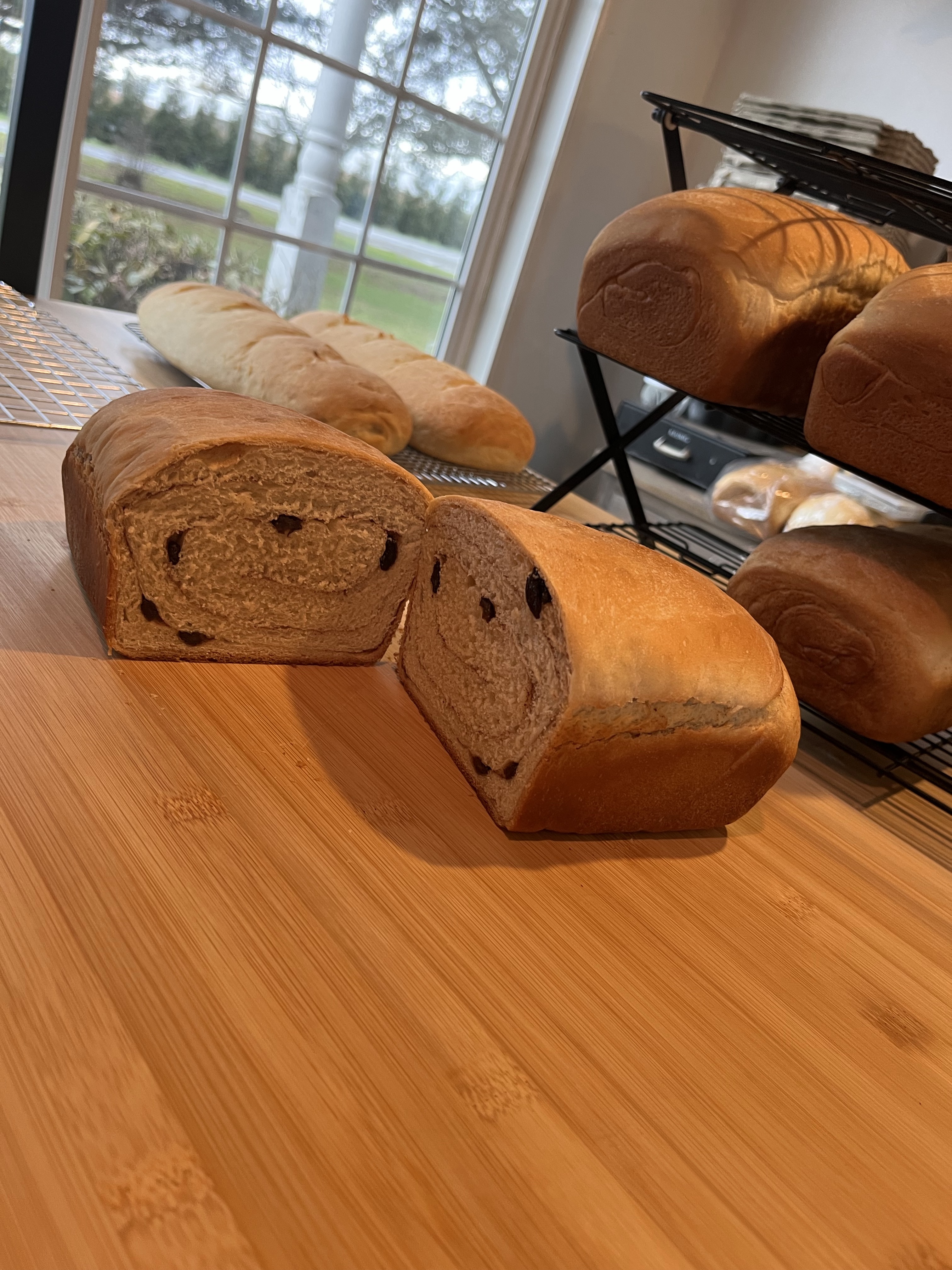 Cinnamon Raisin Bread 