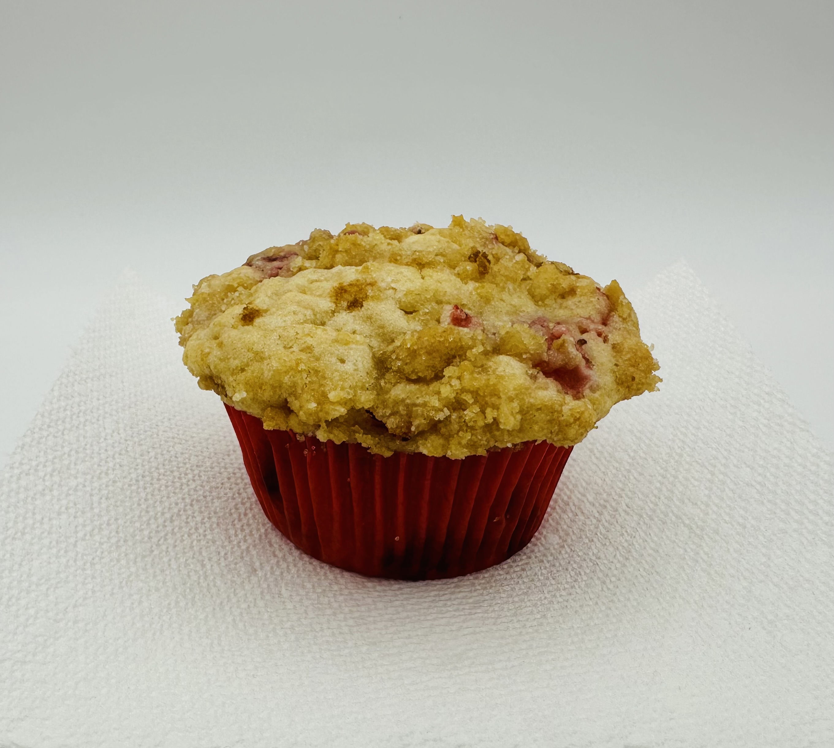 6 Strawberry Muffins