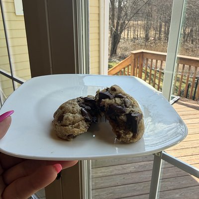 2 Dozen Brown Butter Sourdough Chocolate Chip Cookies 