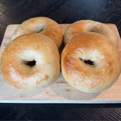Plain Bagels - 6 Pack