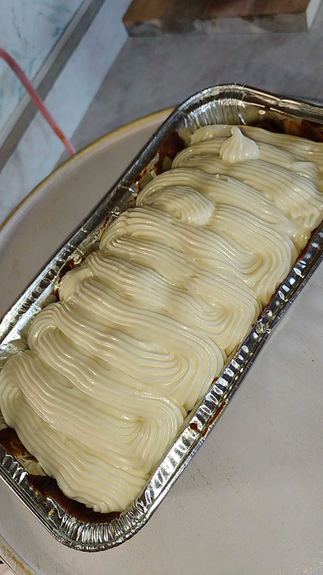Pumpkin Cake w/Cream Cheese Frosting