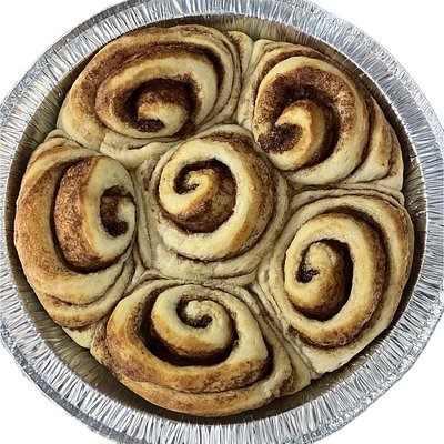 1/2 Dozen Plain Cinnamon Rolls