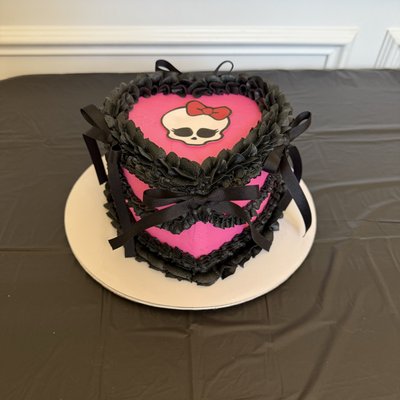 6in Heart Cake