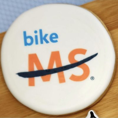 Bike MS: Logo Cookies