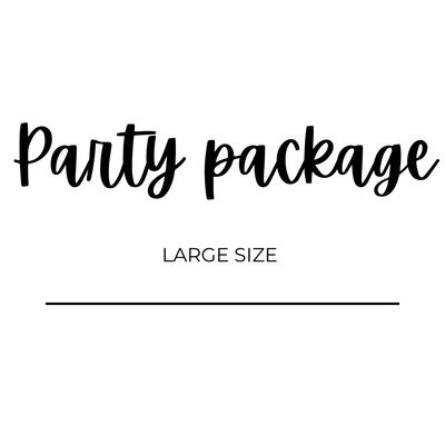 Party Package - Large Size 