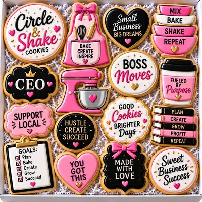 Boss Cookies Baby Set Cookies