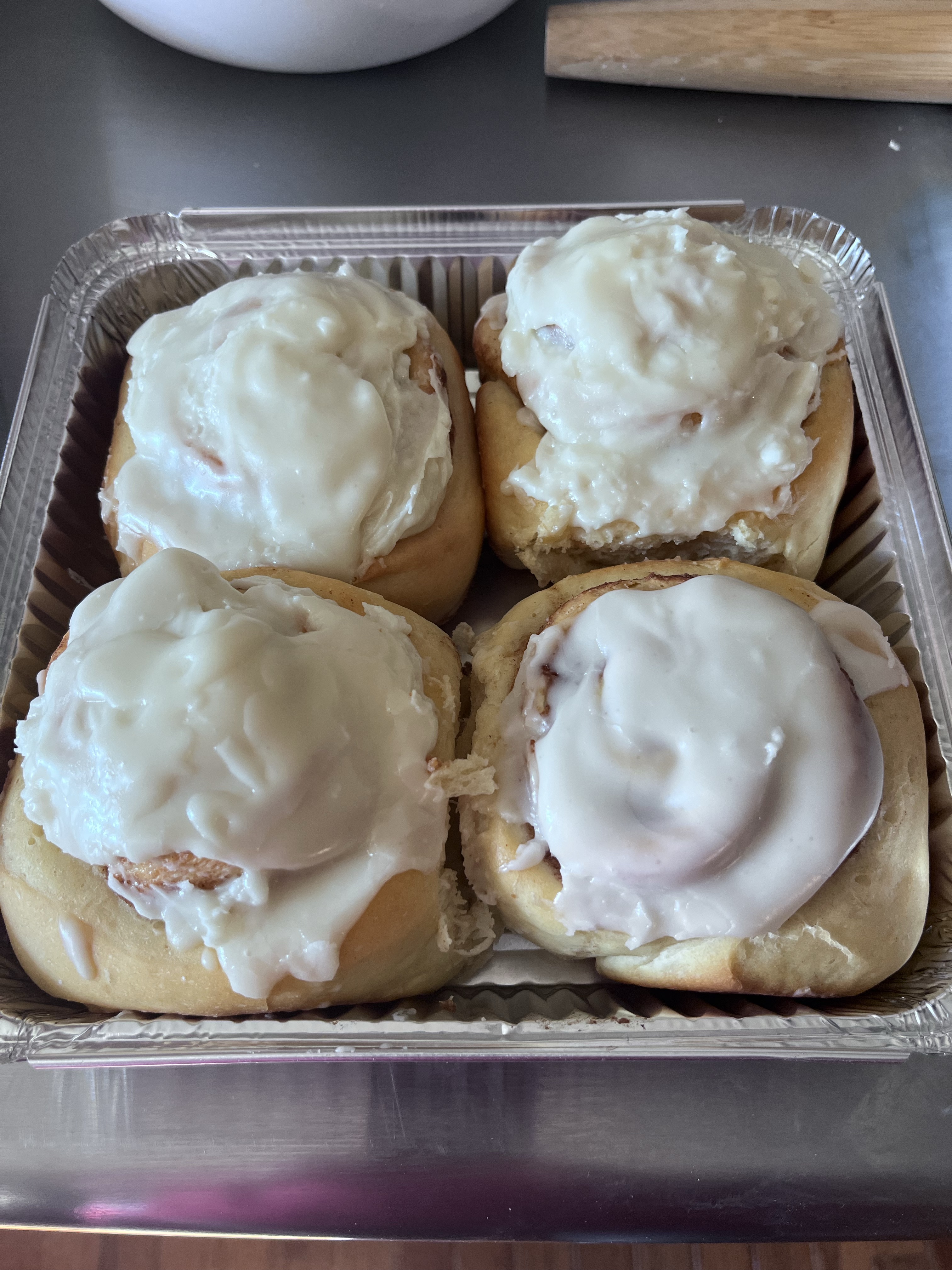 Sourdough Cinnamon Rolls 