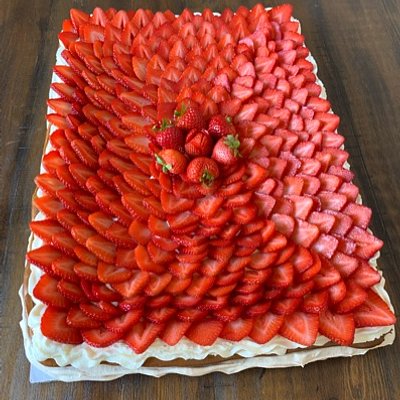Pavlova Extra Grande (35 a 40 Porciones)