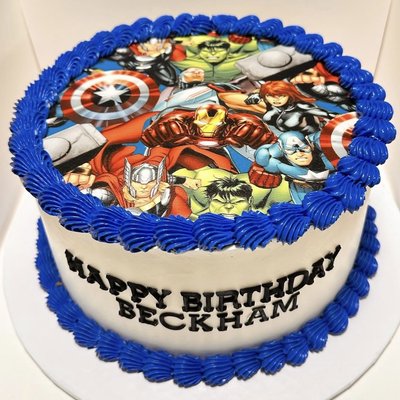10" Sm Round Cake (serves 40-45)