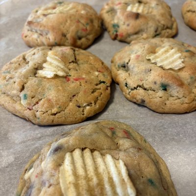 Christmas Kitchen Sink Cookie