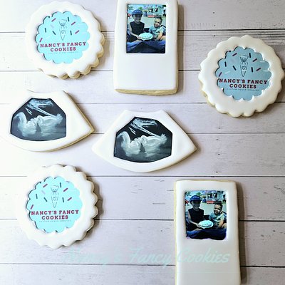 Custom Printed Photo Cookies