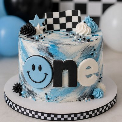 4" Smash cake
