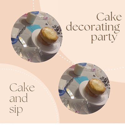 “cake & sip”