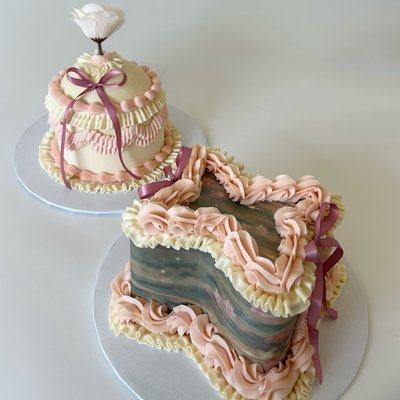 Butterfly Carved Cake 