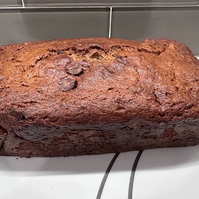 Chocolate Chip Banana Bread Loaf 