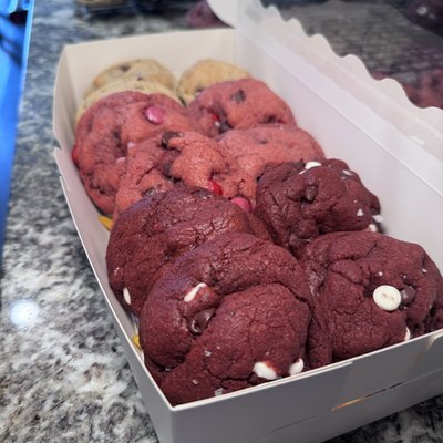 Valentines Day Cookie Flight (3 Cookies)