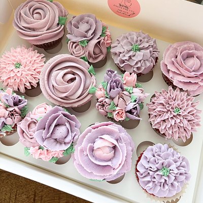 Floral Cupcakes