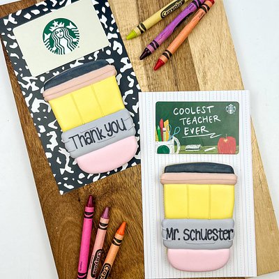 Personalized Coffee Cup Cookie Gift