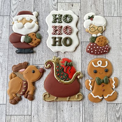 Christmas Dozen (6 Designs As Shown)