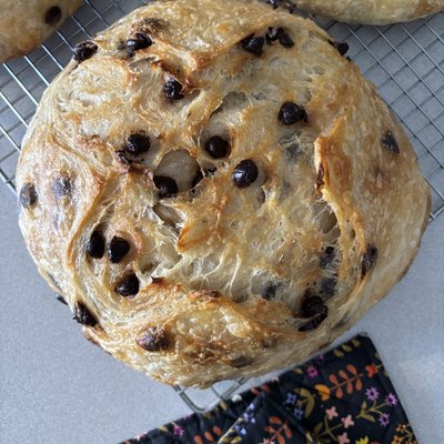 Chocolate Chip Croissant Boule