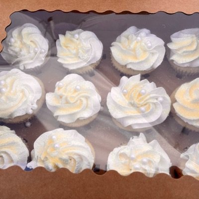 Vanilla Cupcakes, Dozen