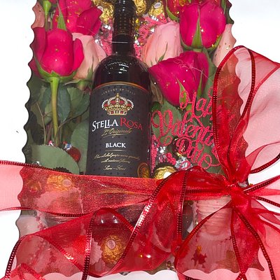 Rose & Wine Boxes