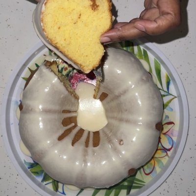 Vanilla Cake Slice
