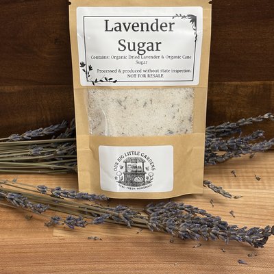 Lavender Sugar
