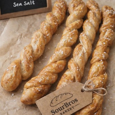 Sourdough Soft Pretzels  (Salt)(4)