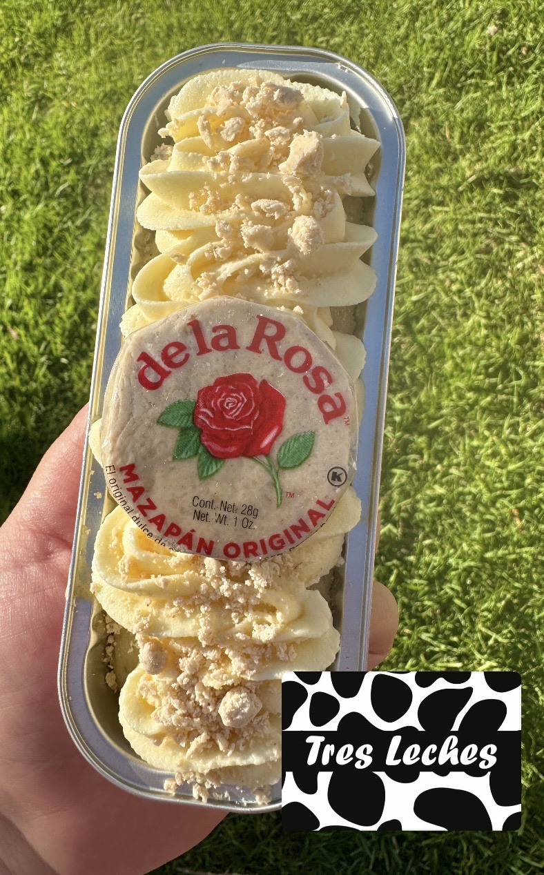 TRES LECHE Mazapan Cake