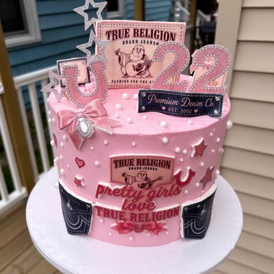 Custom 8 Inch Cake