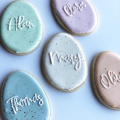 Personalized Speckled Egg